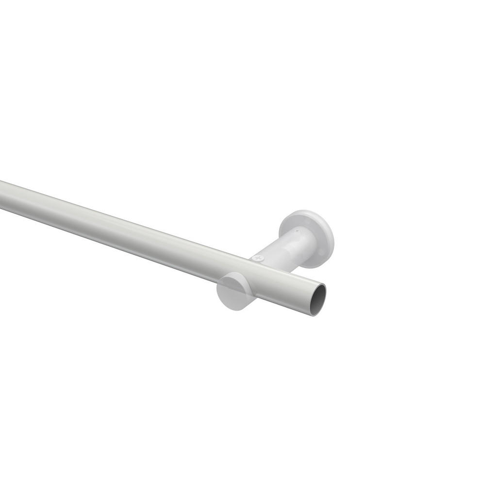 Thumbnail - Interdeco Gardinenstangen-Set, Weiß, Chrom, Metall, 400 cm, Wohntextilien, Gardinen & Vorhänge, Gardinen-Stangen