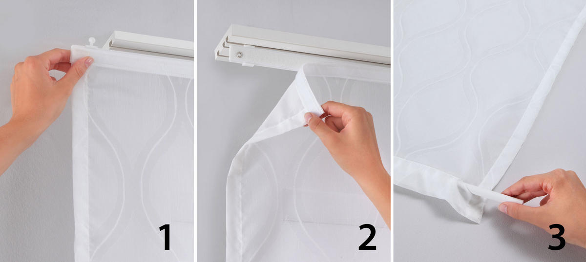 VORHANG 2ER SET HxB 245x60 cm Braun - Dunkelbraun, Textil (60/245cm) - Gardinenbox