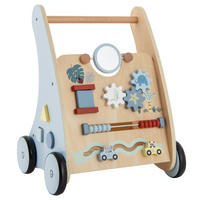BABY-LAUFLERNHILFE blau - Blau, Holzwerkstoff (31/46/35cm) - COSTWAY