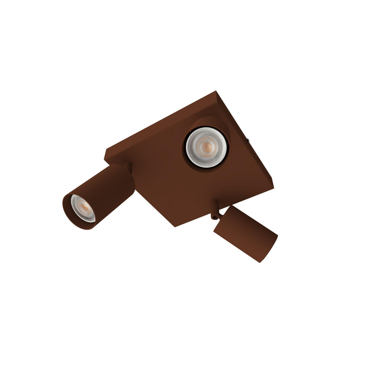 STRAHLER - Dunkelbraun, Metall (30/30/15cm) - Lumicom