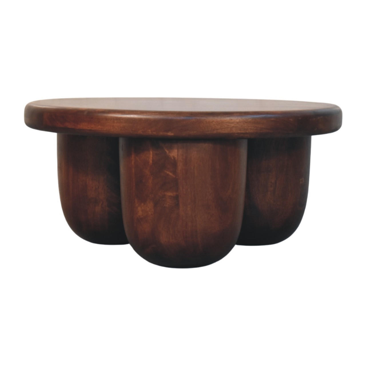 Artisan Furniture KOMODA Povrchová úprava v barvě kaštanu, 3 zásuvky, hnědá
