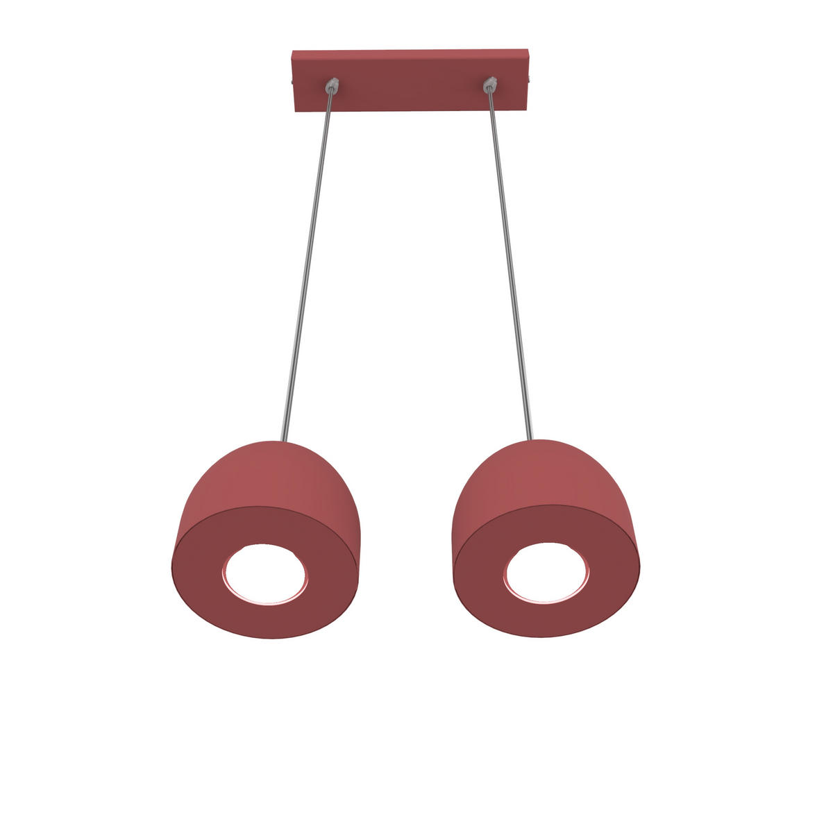 HÄNGELEUCHTE - Weinrot, Metall (6.5/27/120cm) - Lumicom