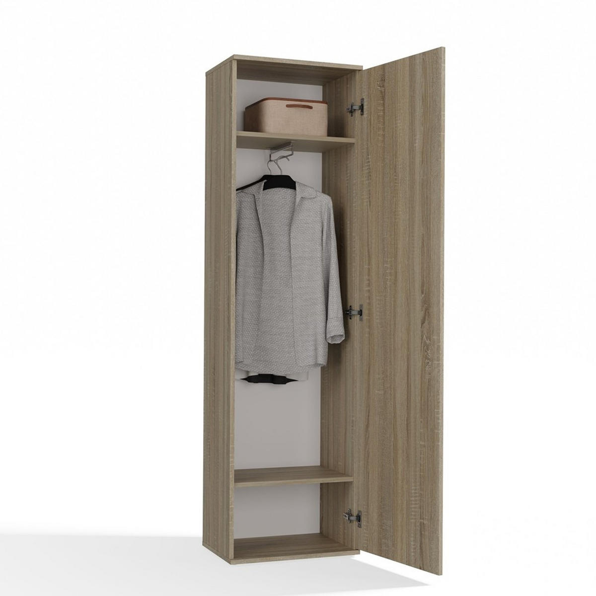 GARDEROBENSCHRANK Sonoma 50/180/35 - Sonoma Eiche, Holzwerkstoff (50/180/35cm) - RAUMHIRSCH FURNITURE