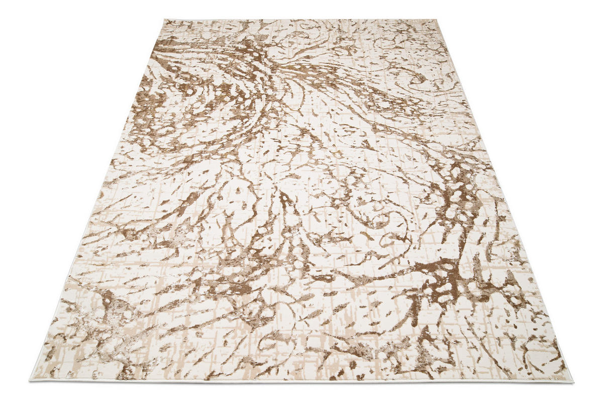 TEPPICH HERA Creme Beige 120/170 cm - Beige/Creme, Textil (120/170cm) - Tapiso