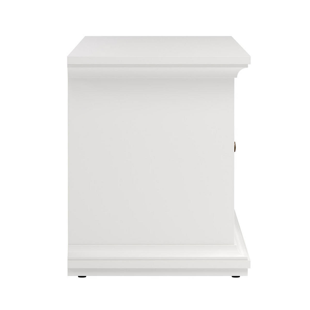 TV-ELEMENT Venedig Weiß 150/42/51 cm - Weiß, Holzwerkstoff (150/51/42cm) - ebuy24