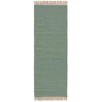 TEPPICH Liv Hellgrün 70x200 cm - Hellgrün, Textil (70/200cm) - benuta Pop