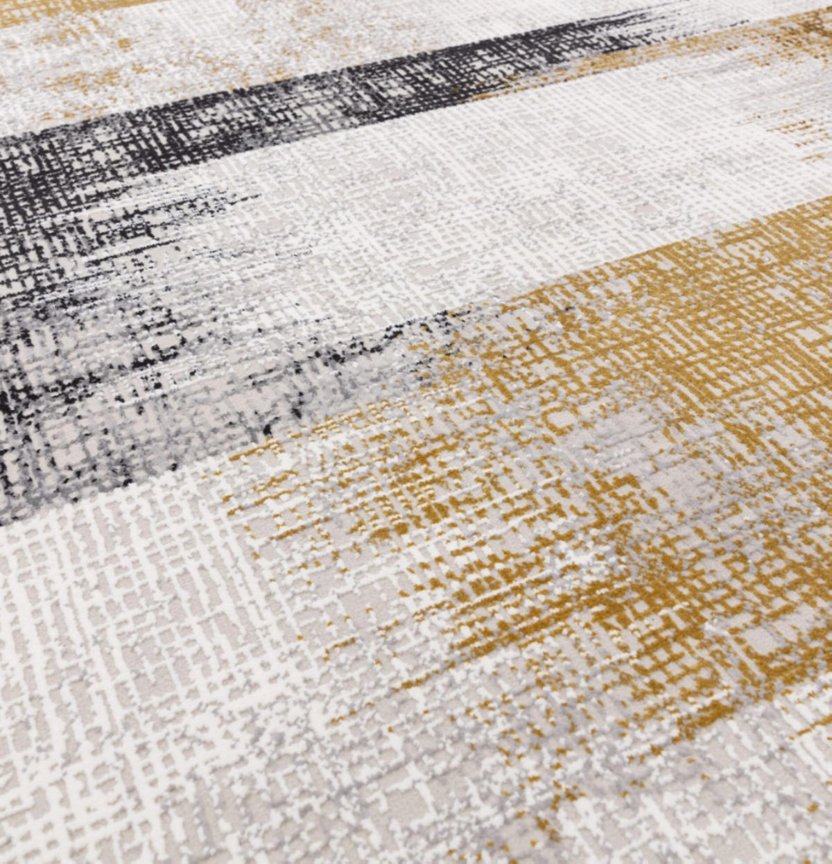 TEPPICH modern Wohn-/Schlafzimmer ZUKA LINES Gelb 120 x 170 cm - Gelb, Textil (120/170cm) - Novatrend