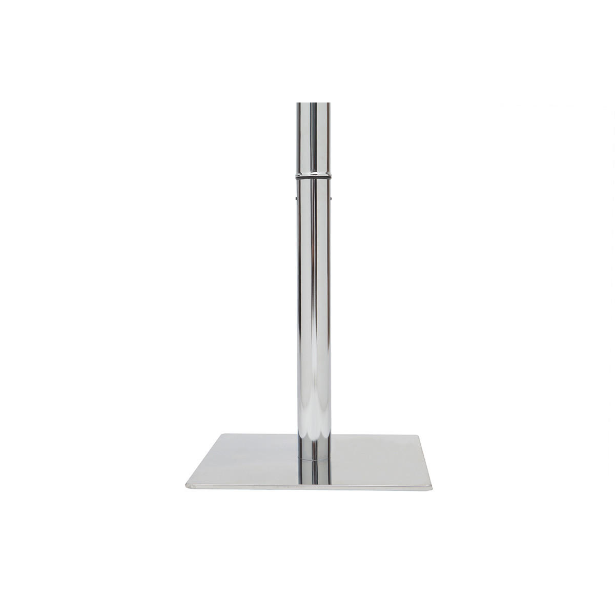 BARTISCH Design quadratisch weiß JACK - Weiß, Holz (60/60/105cm) - Miliboo