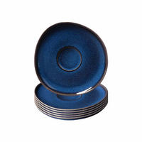 KAFFEEUNTERTASSEN Lave Bleu ø 15,2 cm 6er Set - Blau, Keramik (15.2cm) - like.Villeroy & Boch