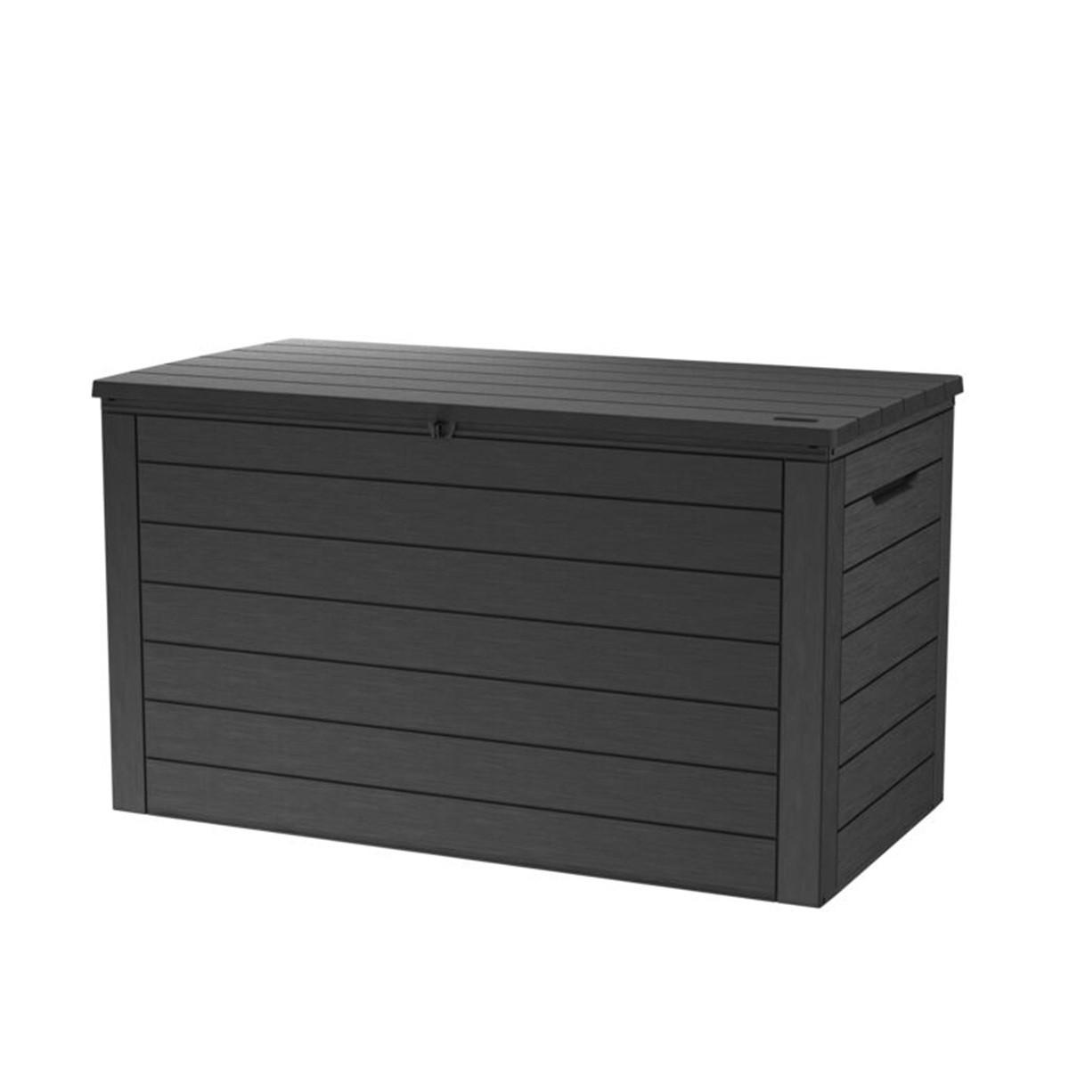 GARTENBOX Ontario - Dunkelgrau, Kunststoff (67.4/73.7/129cm) - Keter