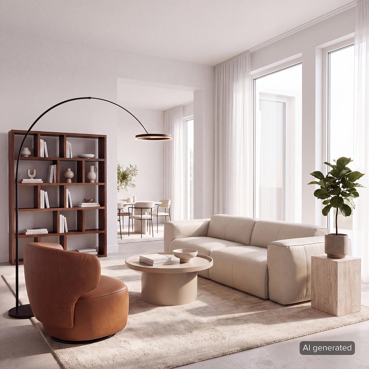 3-SITZER SOFA - Schwarz/Hellblau, Leder/Kunststoff (251/71/102cm) - home24