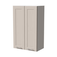 HÄNGESCHRANK Oslo W4/60 Weiß / Kaschmir Matt 60 / 32,5 / 96cm - Kaschmir/Weiß, Holz/Holzwerkstoff (60/96/32.5cm) - Feldmann-Wohnen