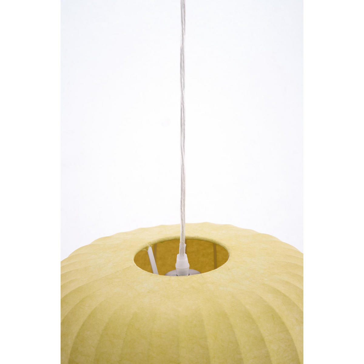 HÄNGELAMPE Lexa Grün 35/35/25 cm - Grün, Kunststoff (35/35/25cm) - Light & Living