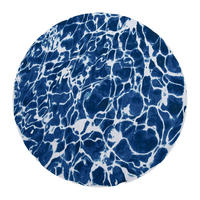 TEPPICH Surf Meditation 140/140 cm - Blau, Textil (140/140cm) - Louis De Poortere