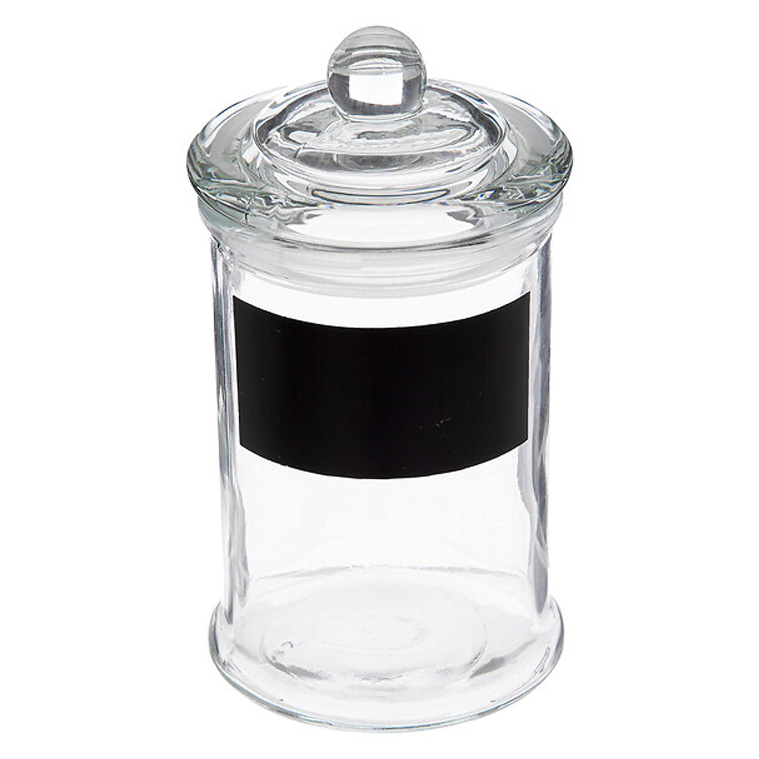 VORRATSGLAS Bocal, Glas, Transparent, 350 ml, 125257 - Transparent, Glas (8/15/8cm) - 5five Simply Smart
