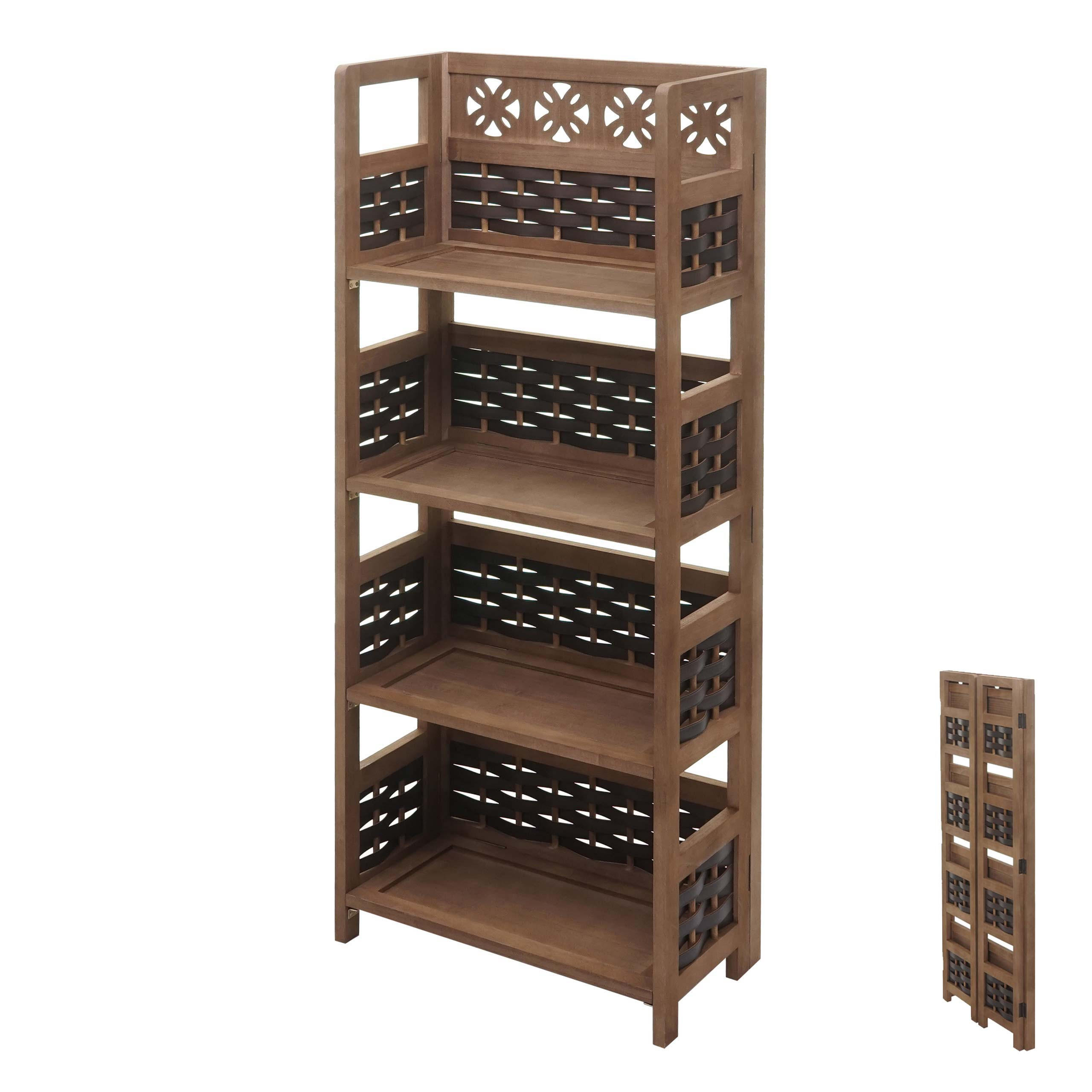 REGAL Dunkelbraun - Dunkelbraun, Holz (43/110/23cm) - MCW