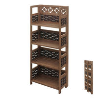 REGAL Dunkelbraun - Dunkelbraun, Holz (43/110/23cm) - MCW