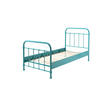 METALLBETT Karlyn 210x111x98 aus Metall in Türkis - Türkis, Metall (90/200cm) - 58aufmkessel