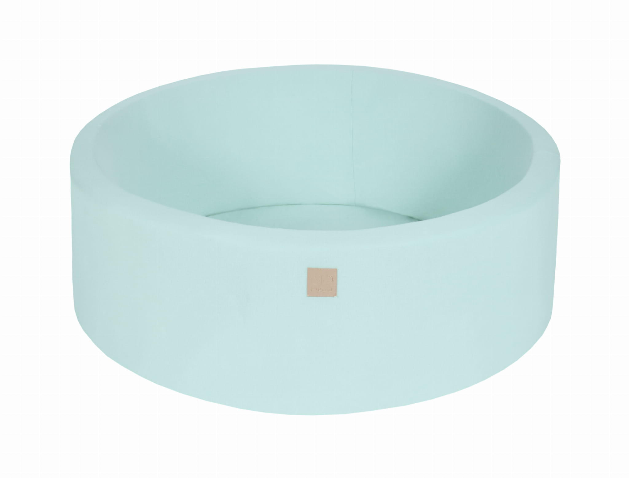 BÄLLEBAD für Kinder, Cotton, Minze - Mintgrün, Textil (90/90/30cm) - MeowBaby