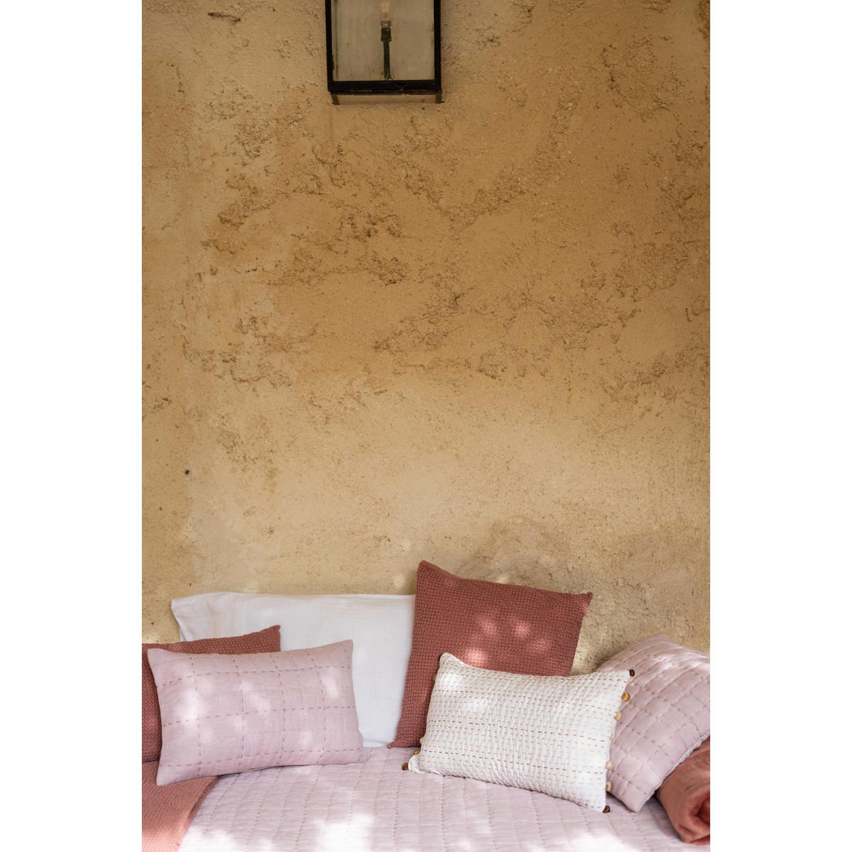 KISSEN Cambra terrakotta 30 x 50 cm - Dunkelorange, Textil (30/50cm) - Vivaraise