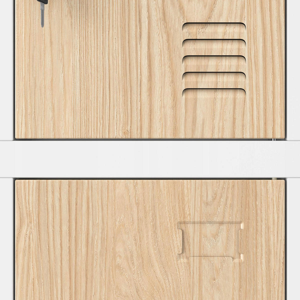 SCHLIESSFACHSCHRANK Marcin - Beige, Metall (90/185/40cm) - Jan Nowak