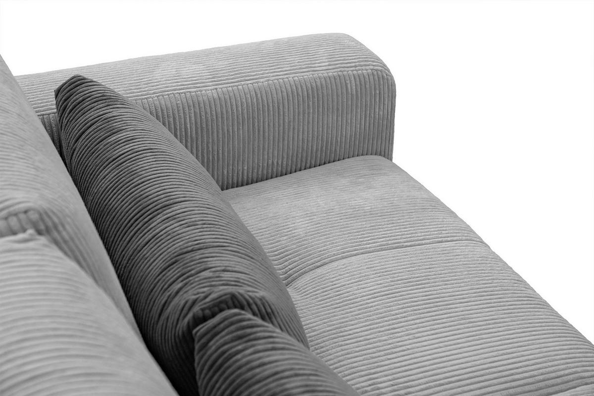 SOFA OLI 3-Sitzer, hellgrau - Hellgrau, Holz/Textil (208/91/108cm) - Courtois Laville