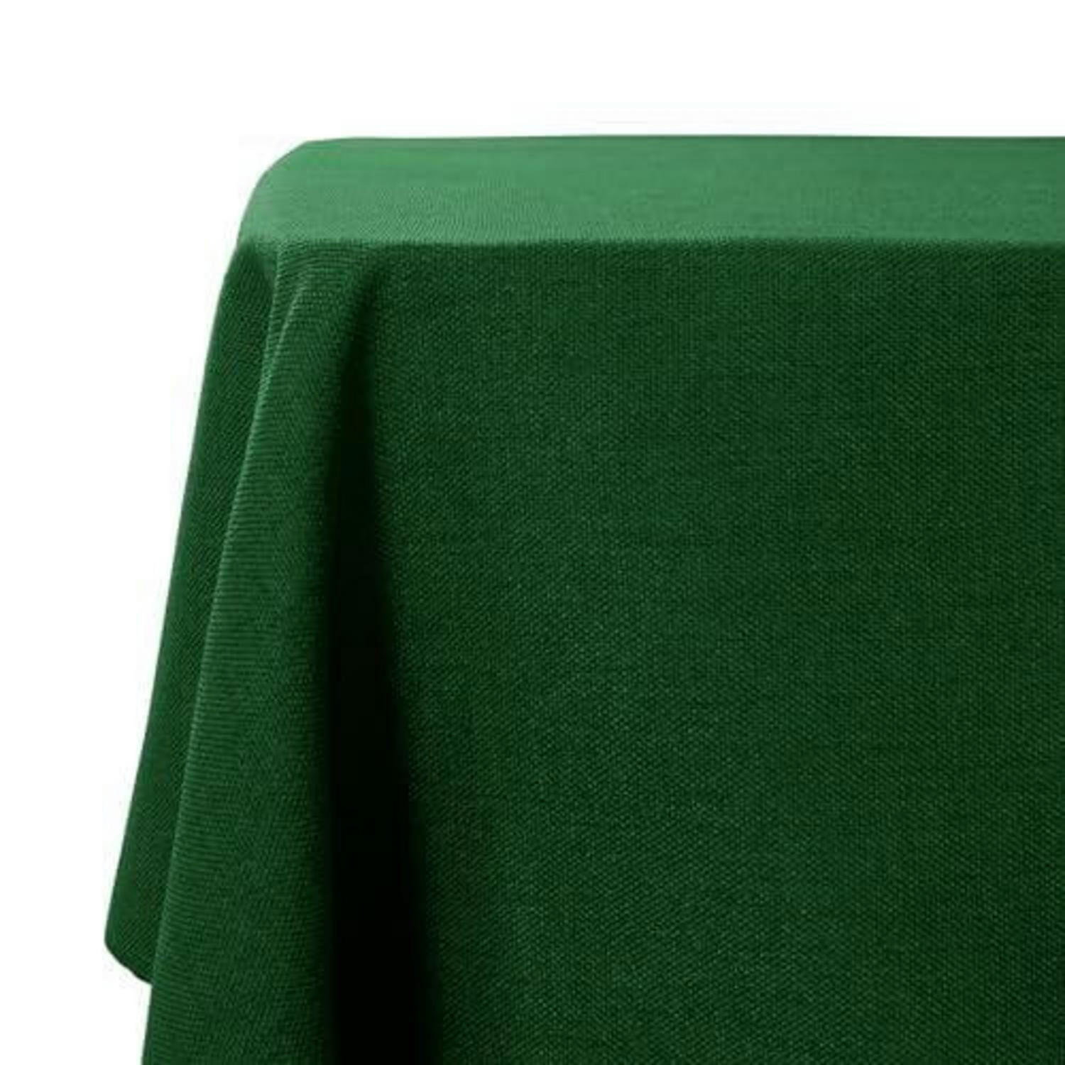 TISCHDECKE Abwaschbar Tannengrün 140 x 240 cm Leinenoptik - Grün, Textil (240/140/1.5cm)