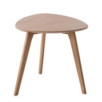 BEISTELLTISCH - Eiche teilmassiv - Eichefarben, Holz/Holzwerkstoff (48/48/45cm) - home24