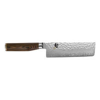 GEMÜSEMESSER Shun Premier Tim Mälzer Nakiri, Damastmesser, 14 cm - Silberfarben, Metall (13.54cm) - Kai Messer
