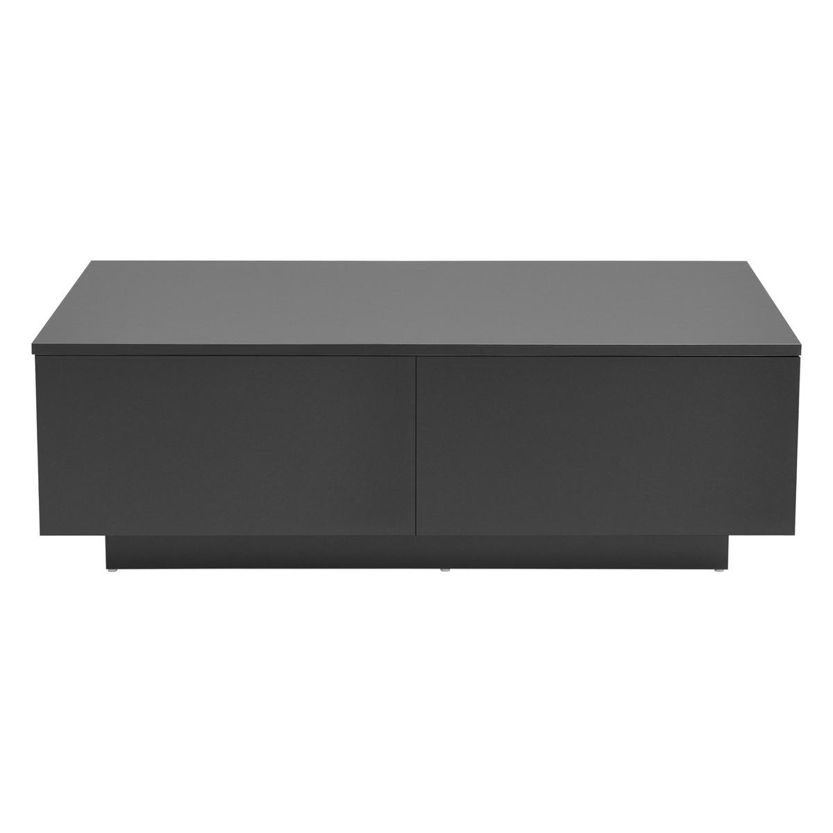 COUCHTISCH Kagiso 95/60/31 - Grau, Holzwerkstoff (60/95/31cm) - [en.casa]