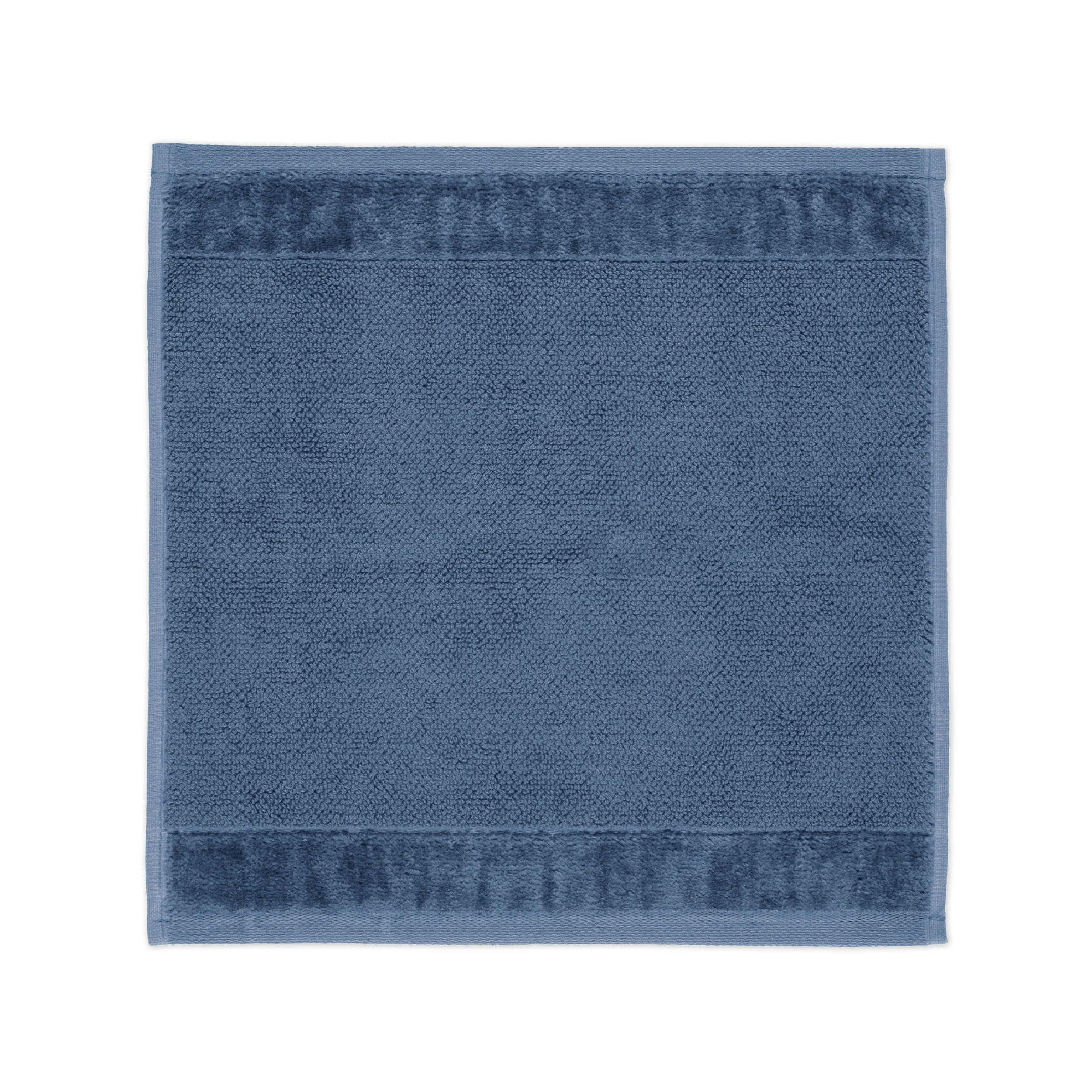 SEIFTUCH BAMBOO LUXE - Blaugrau, Textil (30/30cm) - MÖVE