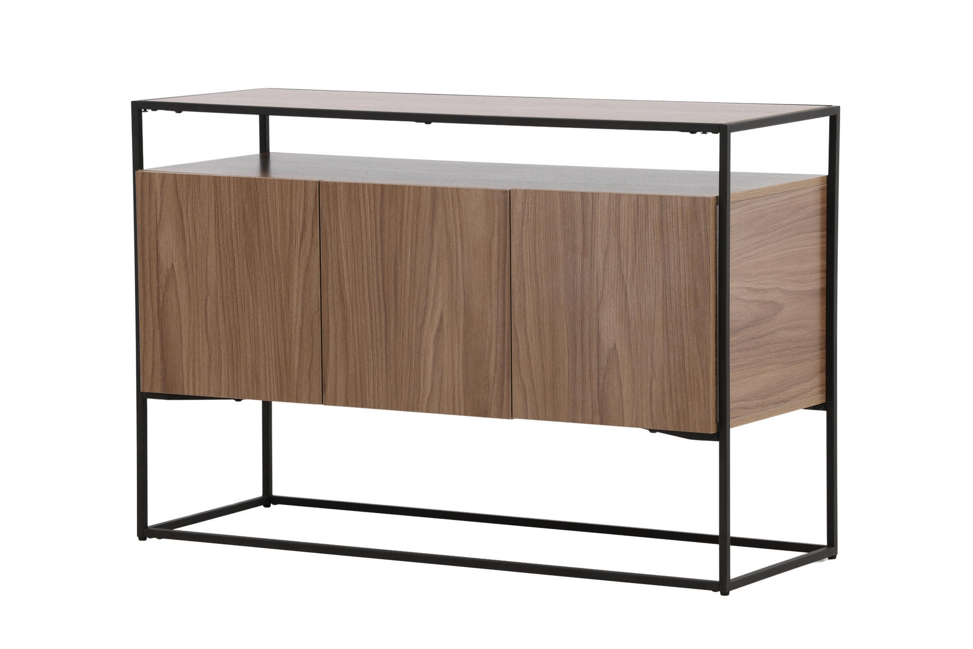 SIDEBOARD KINGSPORT Braun 120x45x80 cm - Braun, Holz (120/80/45cm) - FURNLUX