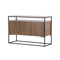 SIDEBOARD KINGSPORT Braun 120x45x80 cm - Braun, Holz (120/80/45cm) - FURNLUX