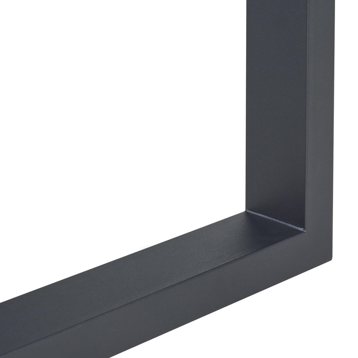 TISCHGESTELL-SET 2 TLG. Makers - Schwarz, Metall (64/40/10cm) - [en.casa]