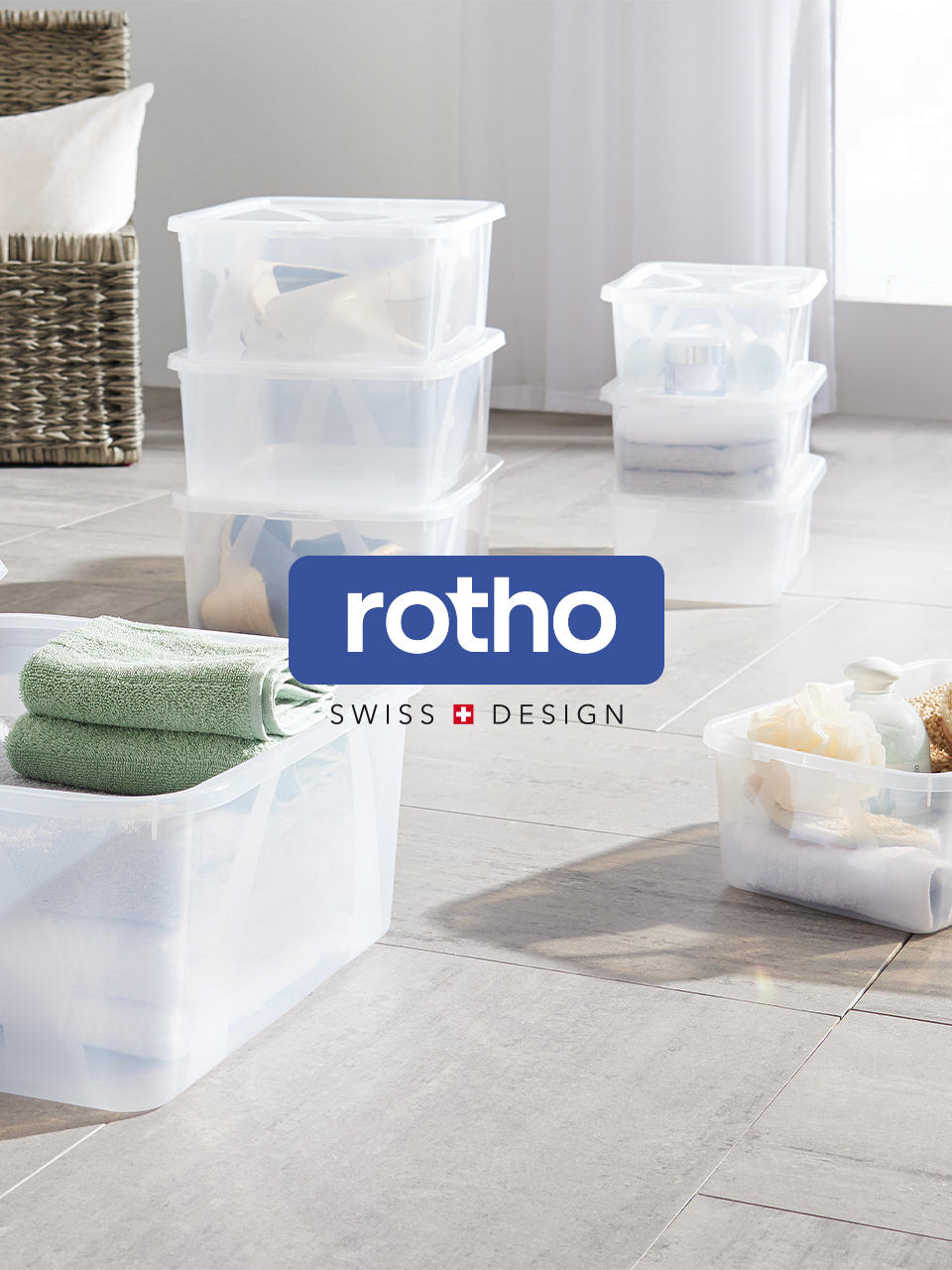 Boxen weiß von Rotho