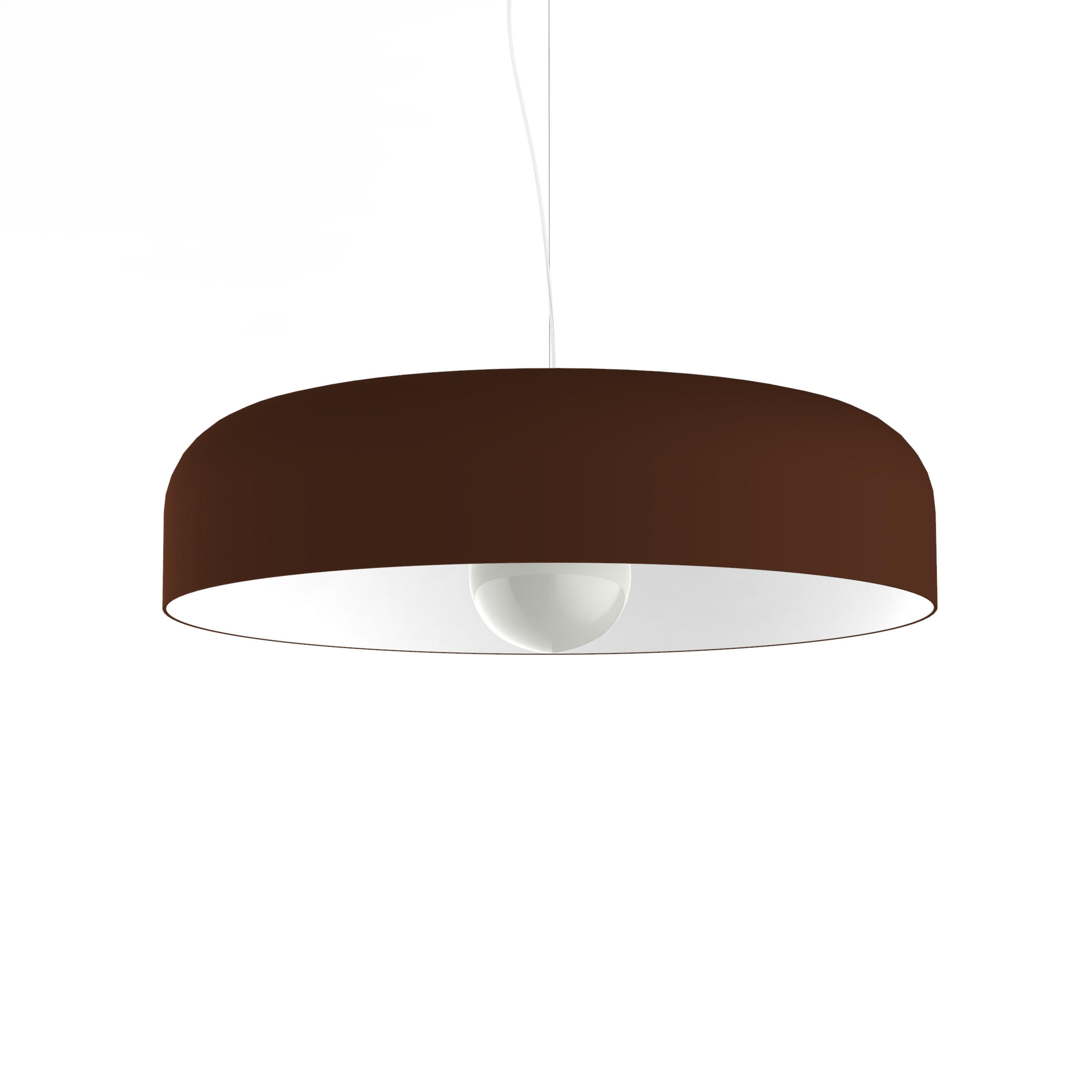 HÄNGELEUCHTE - Dunkelbraun, Metall (50/50/12cm) - Lumicom
