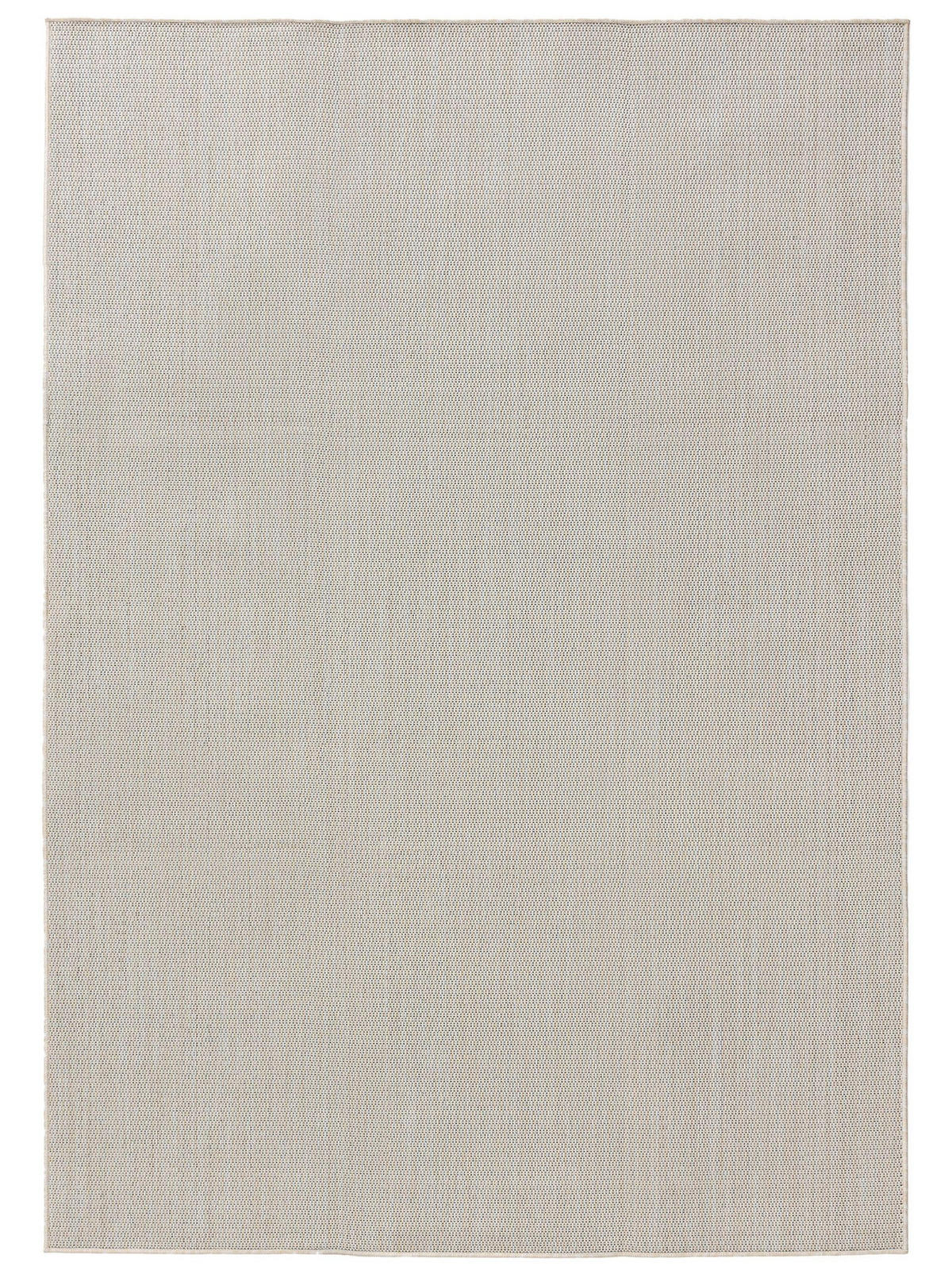 OUTDOORTEPPICH Lou Weiß 160x230 cm - Weiß, Kunststoff (160/230cm) - benuta