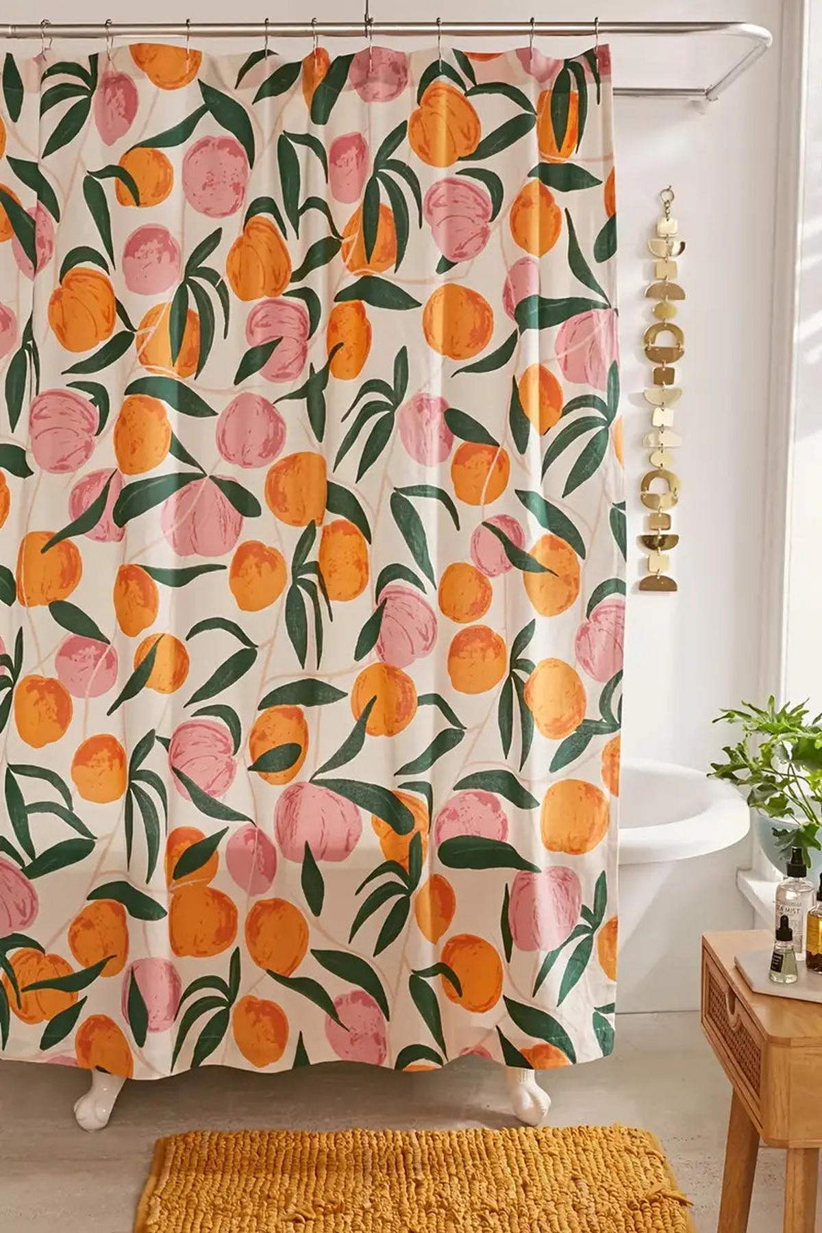 DUSCHVORHANG Tier Muster dekorativ mit Metallschlaufe Haken inklusive Badezimmer - Multicolor, Textil (210/180cm) - MCBOSON
