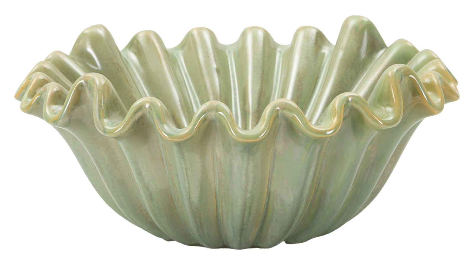 Mauro Ferretti Dekoobjekt Grün 33x14.5x33 cm