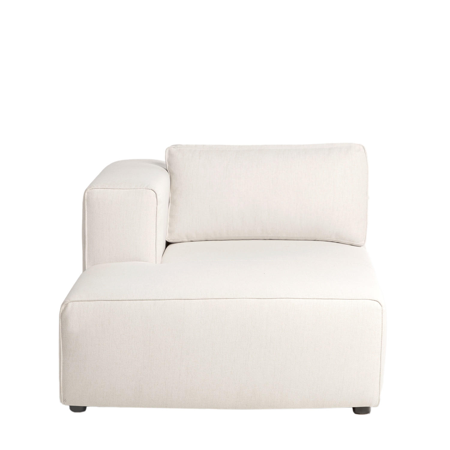 SOFA MODULARES Owen Beige 107 cm x 78 cm - Beige, Textil (107/78/176cm) - Klast Home