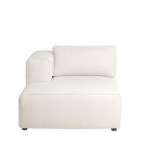SOFA MODULARES Owen Beige 107 cm x 78 cm - Beige, Textil (107/78/176cm) - Klast Home