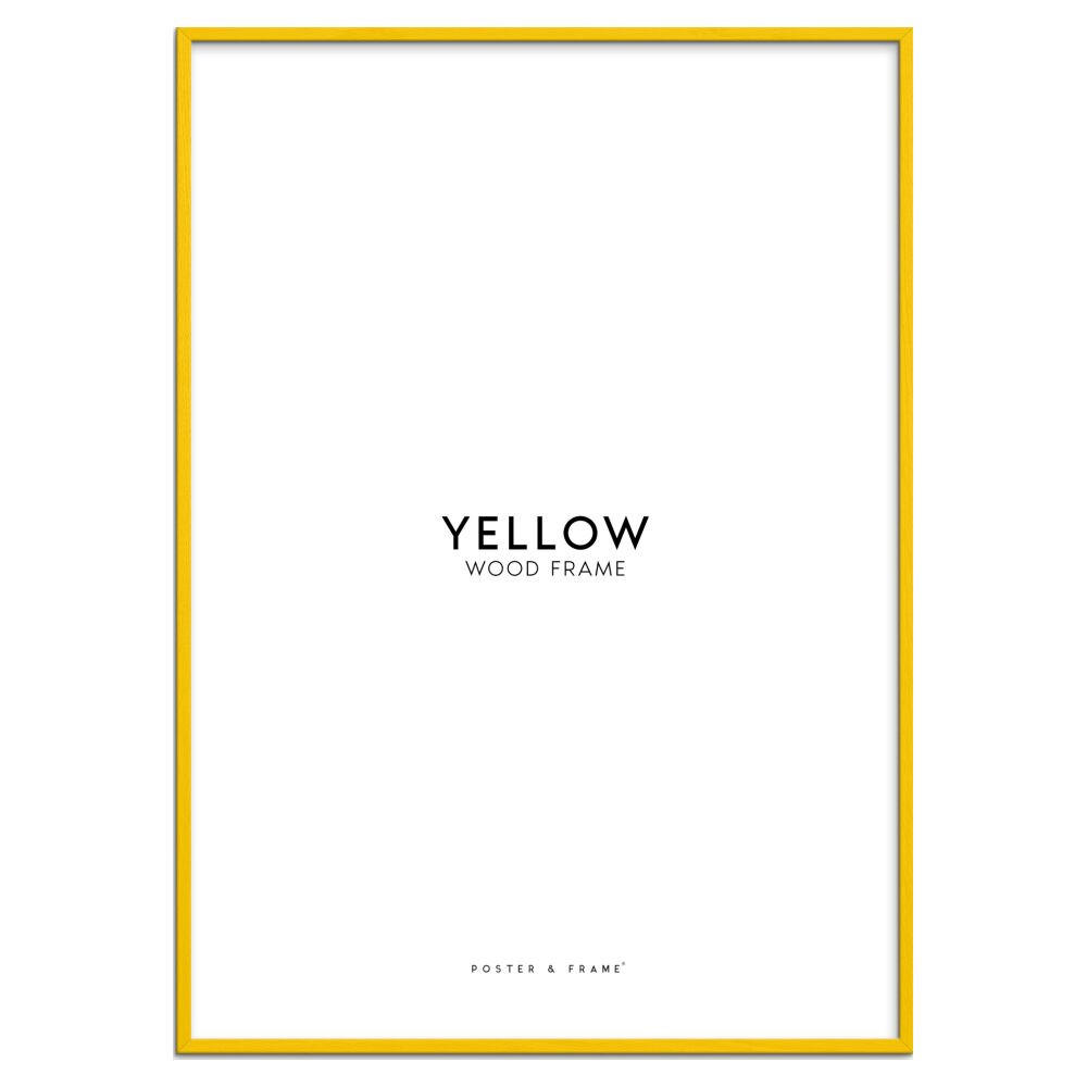 Poster&Frame Rahmen Gelb 30x40 cm