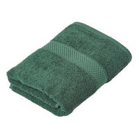 HANDTUCH Essential dunkelgrün - Dunkelgrün, Textil (50/90cm) - Homescapes