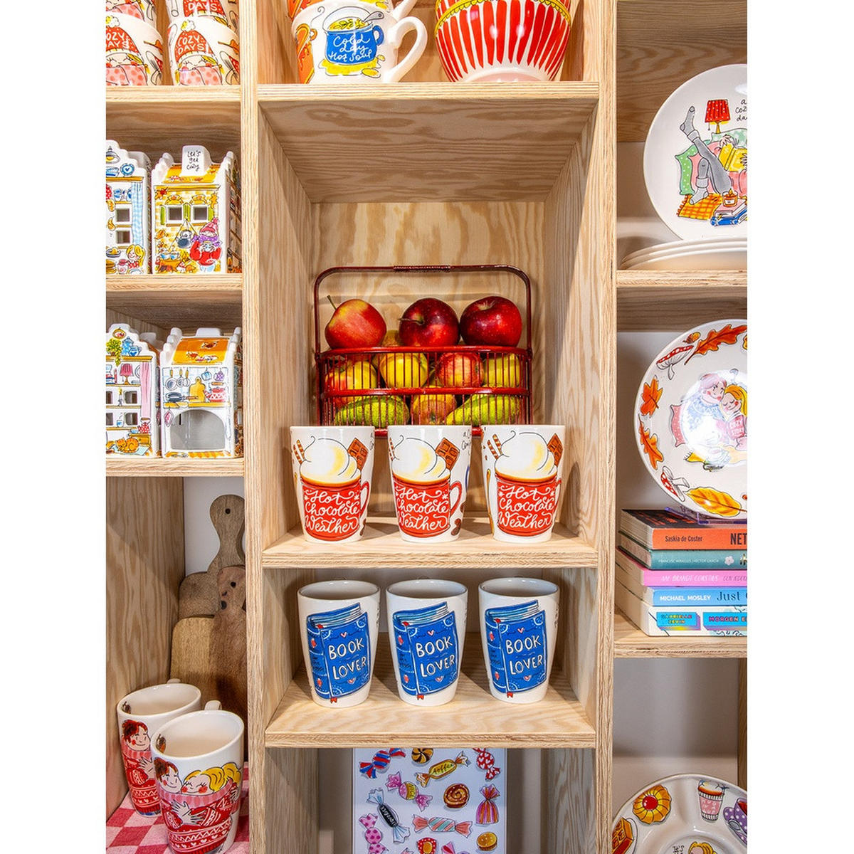 MINI-BECHER Herbst in Bunt - 200 ml - Multicolor, Keramik (0.2L) - Blond Amsterdam