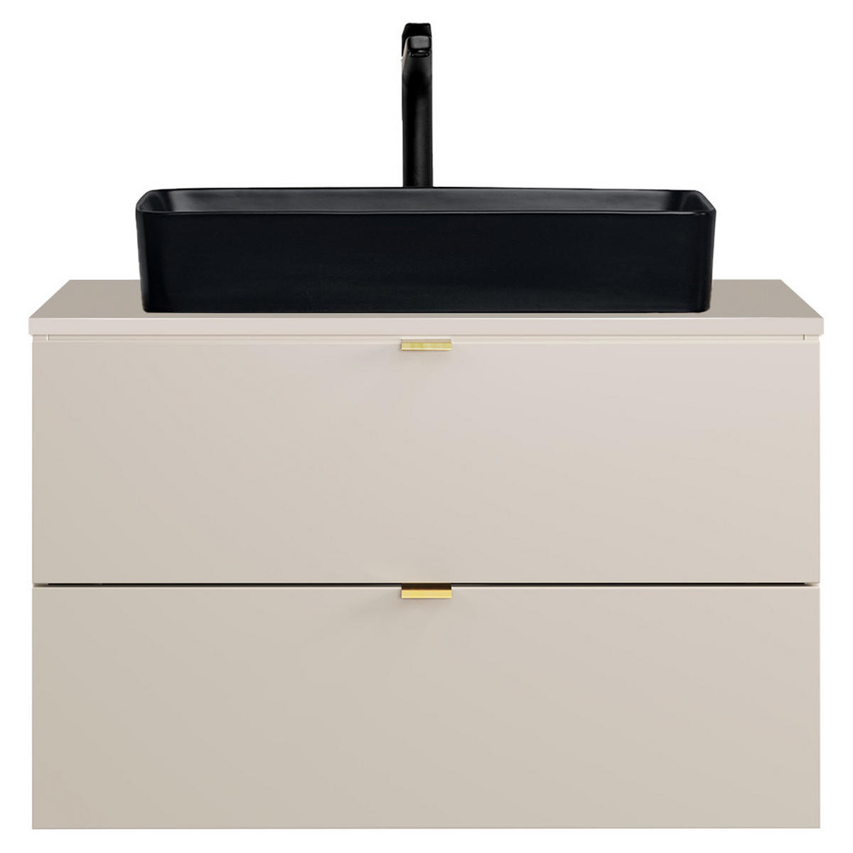 WASCHTISCH Durango-56 - Beige, Holzwerkstoff (81/63/47cm) - Lomado