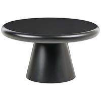 KONFERENČNÍ stolek Černý Mamawi - černá, kompozitní dřevo (80/80/41cm) - Beliani