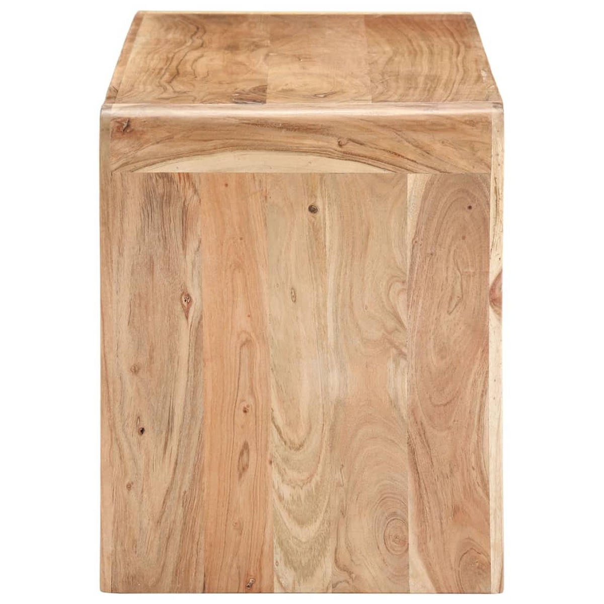 SITZBANK Niki 110x38x46 cm Akazie - Braun, Holz (110/46/38cm) - DELUKE
