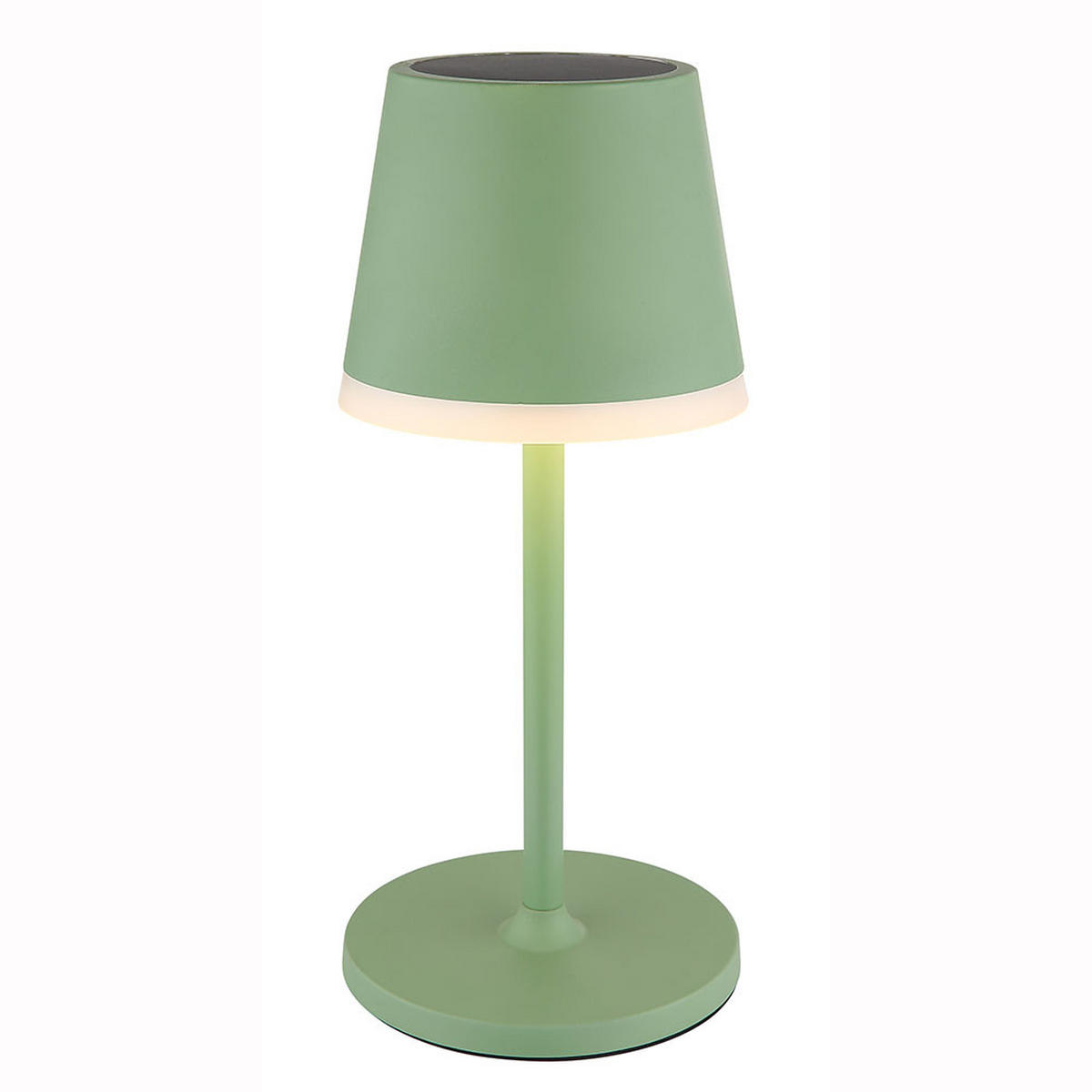 LED AUSSENLEUCHTE Solar Grün satiniert - Grün, Metall (11/11/41cm) - Globo Lighting