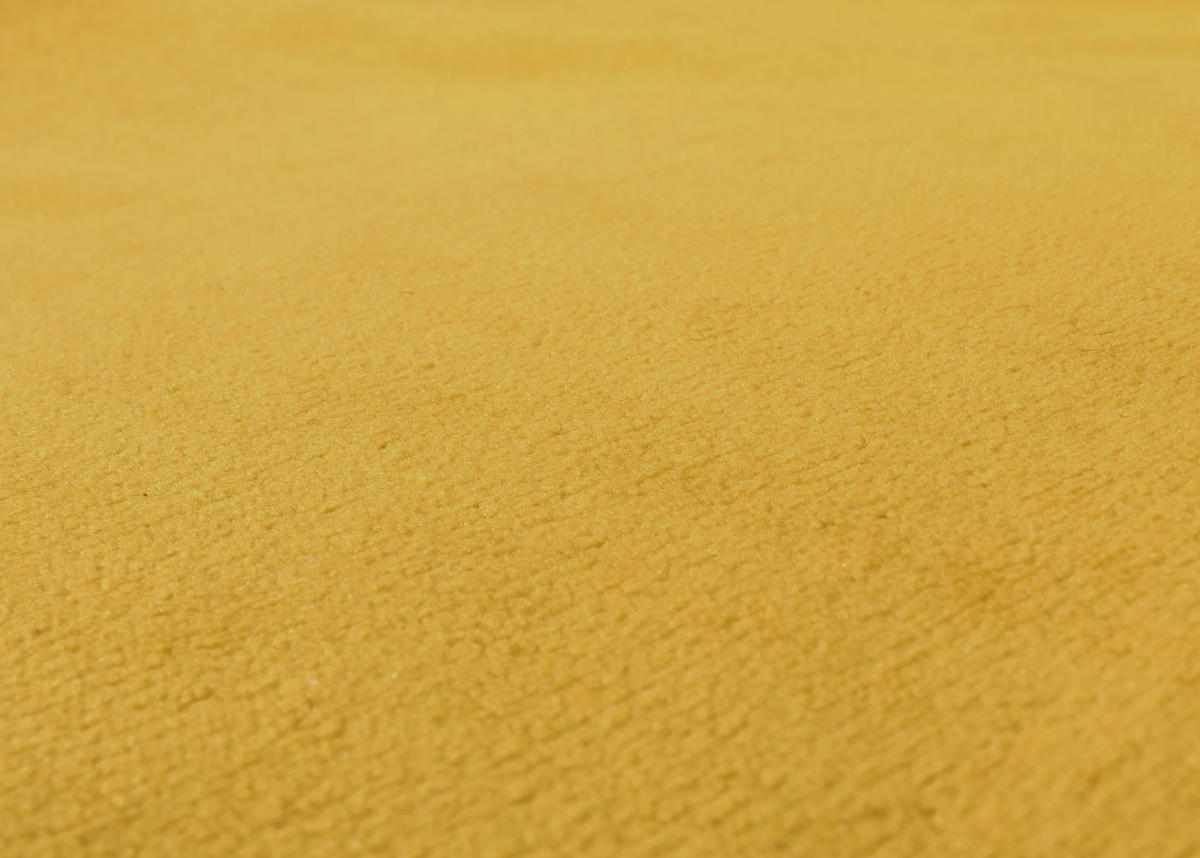 BODENSESSEL Gelb - Gelb, Textil (110/14/57cm) - MCW