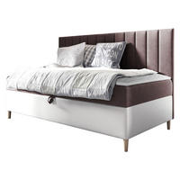 BOXBETT Maja Junior 2 - Weiß/Rosa, Holz (80/200cm) - MIRJAN24